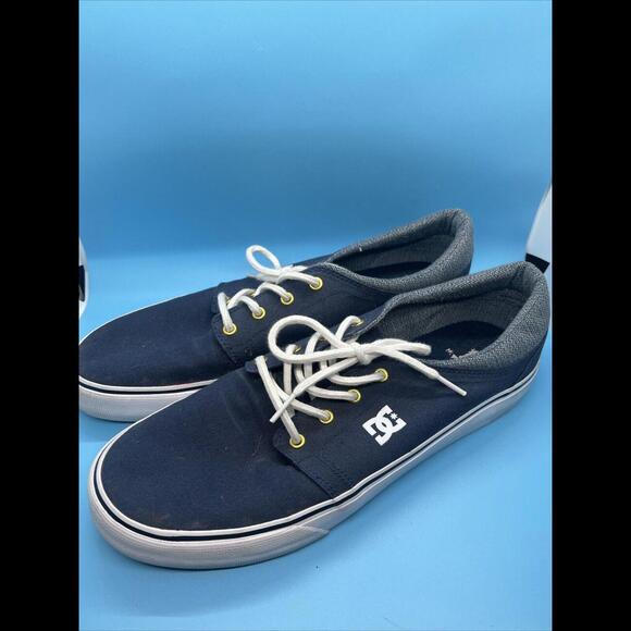 Other - DC TRASE‎ TX CANVAS LOW SKATE TRAINERS SPORT MEN SHOES GREY/WHITE SIZE 12